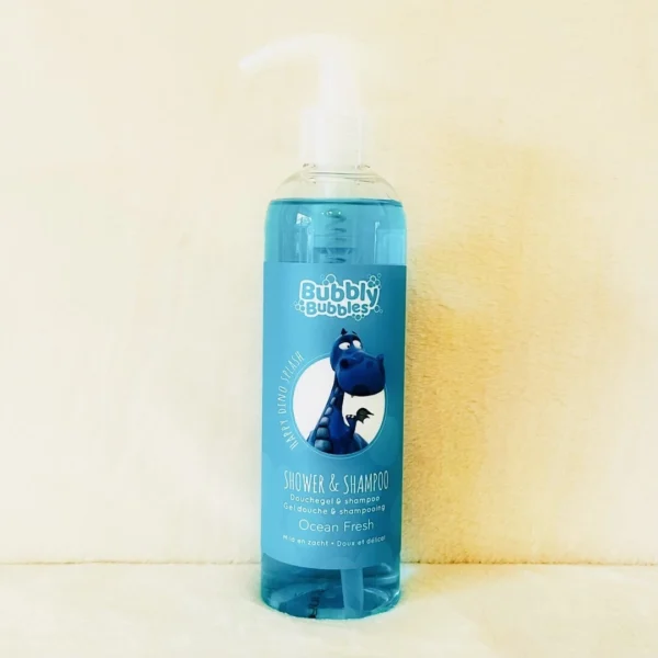 Bubbly Bubbles Shower en shampoo blauw (klein)