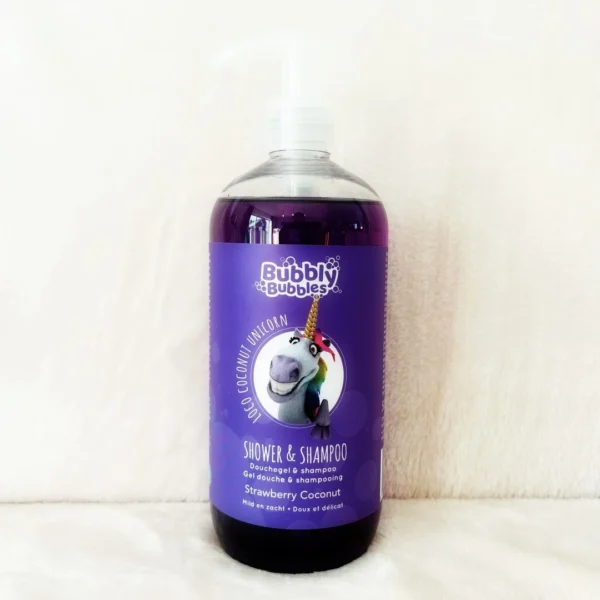 Bubbly Bubbles Shower en shampoo paars (groot)
