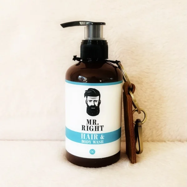Hair en body wash men blauw